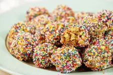 Nut-Free Cake Batter Energy Balls