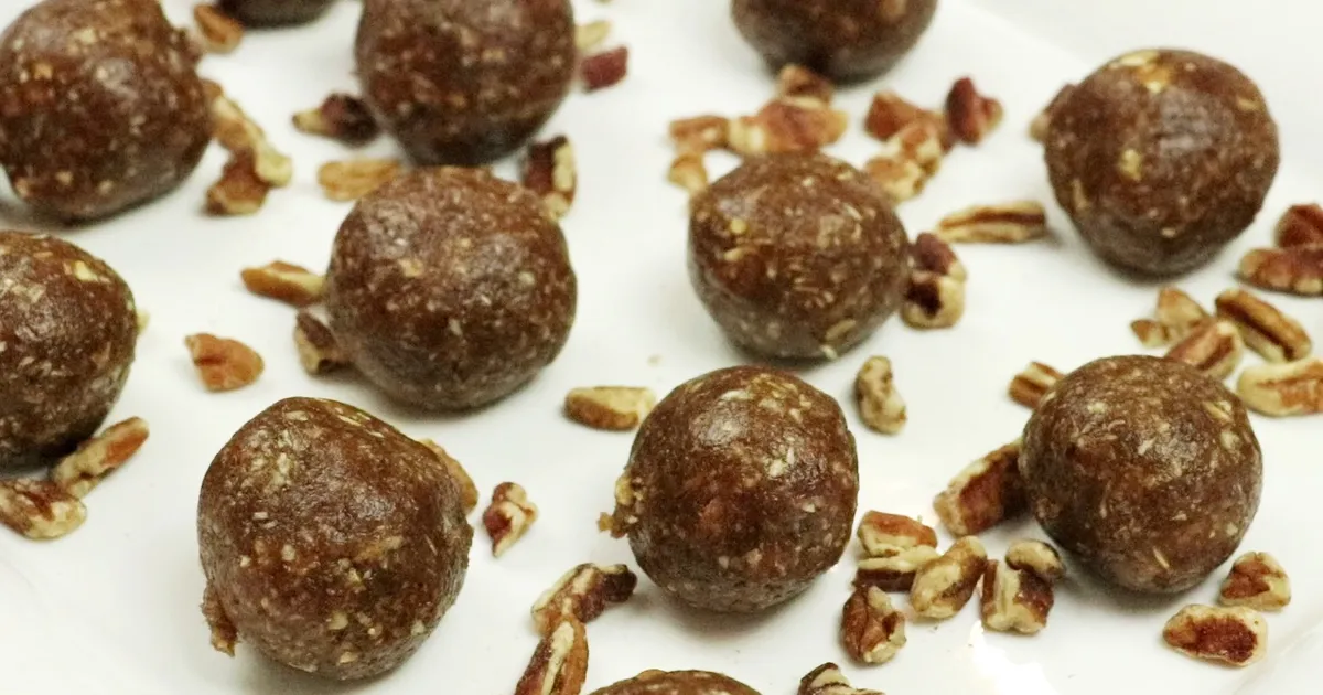 Vegan Pecan Pie Snack Bites - Forkly