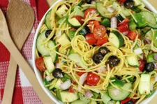 California Spaghetti Salad (Gluten-Free!)