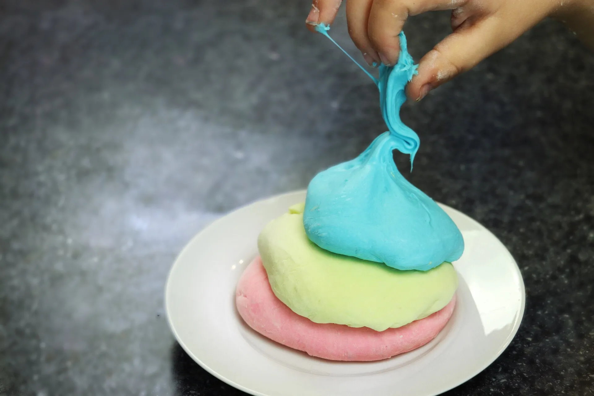 Edible Marshmallow Slime Recipe - Messy Little Monster