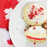 Surprise O'Canada Cheesecake Tarts