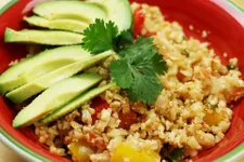 Low-Carb Keto Cauliflower Mexican Rice