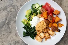 Food Diaries: Mediterranean Health Bowl