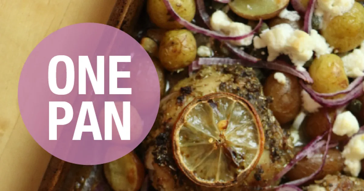 Greek Chicken Sheet Pan Dinner - Forkly