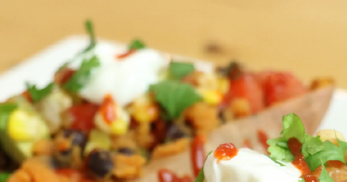 Stuffed Sweet Potato Tacos - Forkly