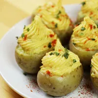 Vegan Deviled Potatoes