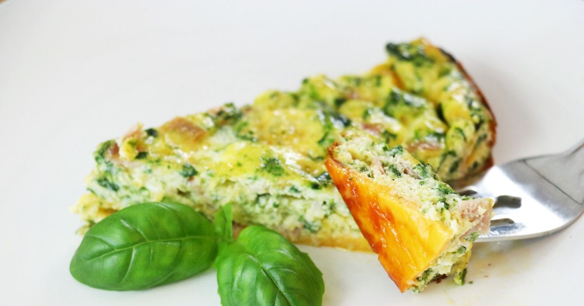 Cheese Crusted Keto Quiche Forkly