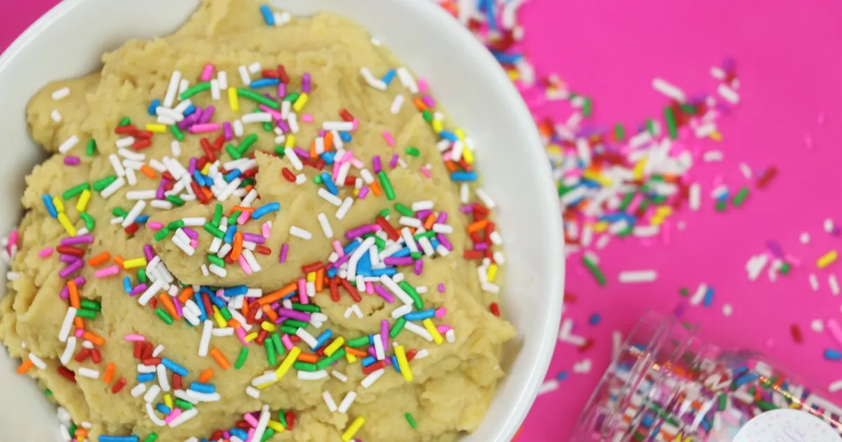 Vegan Cake Batter Dessert Hummus - Forkly