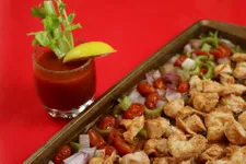 Bloody Mary Sheet Pan Chicken Dinner