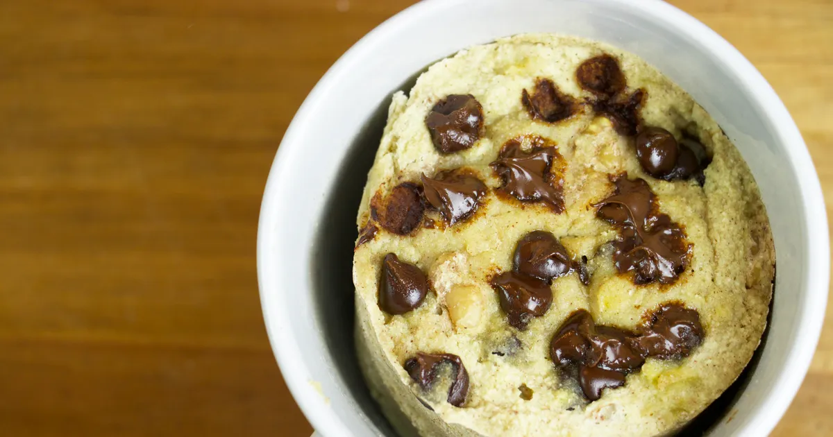 Easy Grain-Free Mug Banana Bread - Forkly