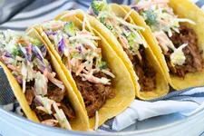 Instant Pot Pulled Pork BBQ Tacos