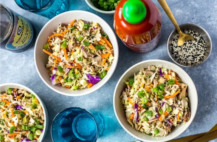 20-Minute Instant Pot Chicken Burrito Bowls - The Girl on Bloor