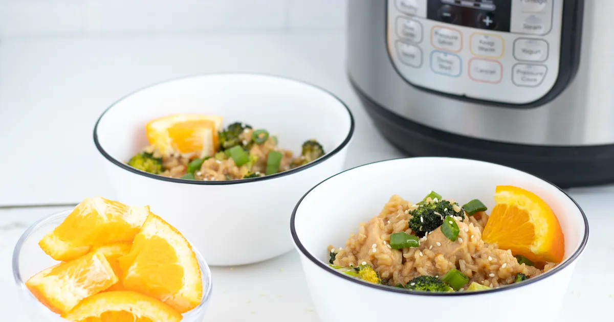 30 Minute Instant Pot Orange Chicken Dump Dinner - Forkly