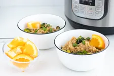 30 Minute Instant Pot Orange Chicken Dump Dinner