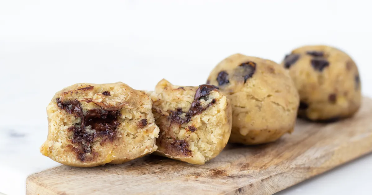 Ooey Gooey Instant Pot Chocolate Chip Banana Bread Bites - Forkly