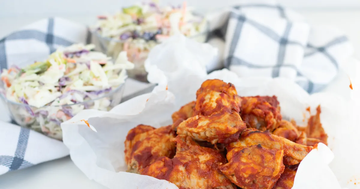 Easy Instant Pot Keto BBQ Chicken Wings - Forkly