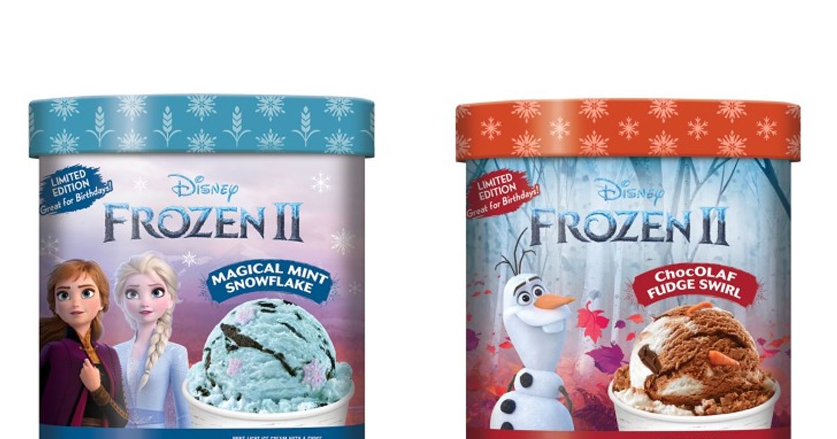 Frozen 2 Ice Cream Hits The Shelves Just In Time For The Premiere Forkly