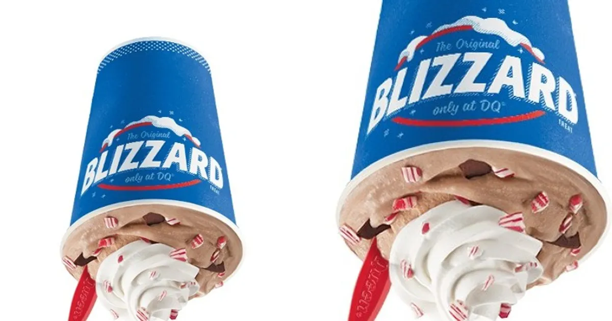 Dairy Queen Releases A New Peppermint Blizzard For December - Forkly