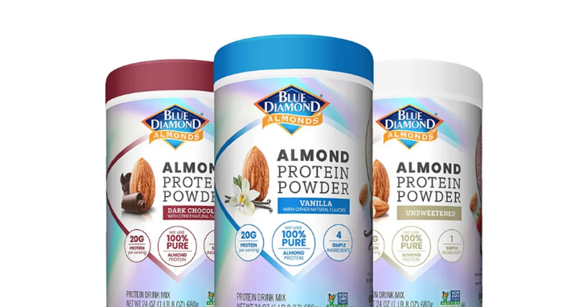 Blue Diamond Releases New Almond Protein Powder Forkly