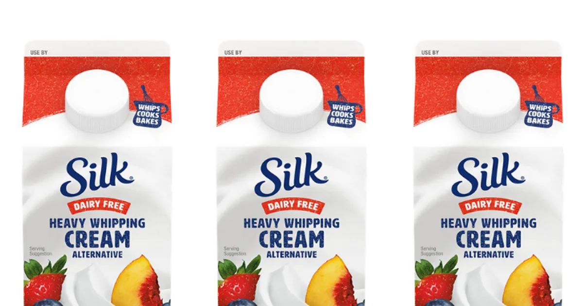 Silk Launches DairyFree Heavy Whipping Cream Alternative Forkly