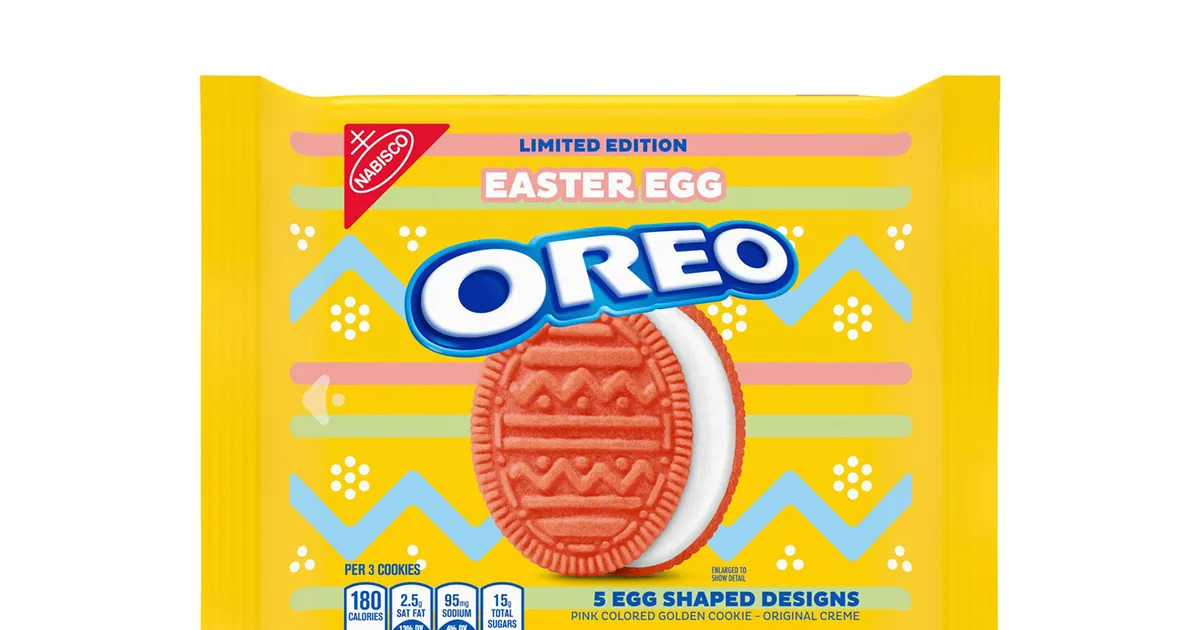 New Pink Easter Egg Oreos Are Coming In February - Forkly