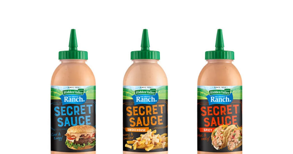 Hidden Valley Unveils New Lineup Of Secret Sauces Forkly