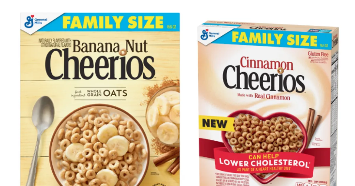 New Cinnamon Cheerios Are Here and The Fan-Favorite Banana Nut Flavor ...